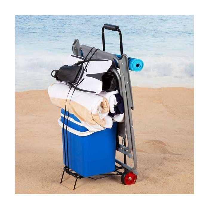 Color Baby Carro de Playa Multiuso 35x35x87 cm Rueda 90 mm 1 Color Baby Carro de Playa Multiuso 35x35x87 cm Rueda 90 mm 1