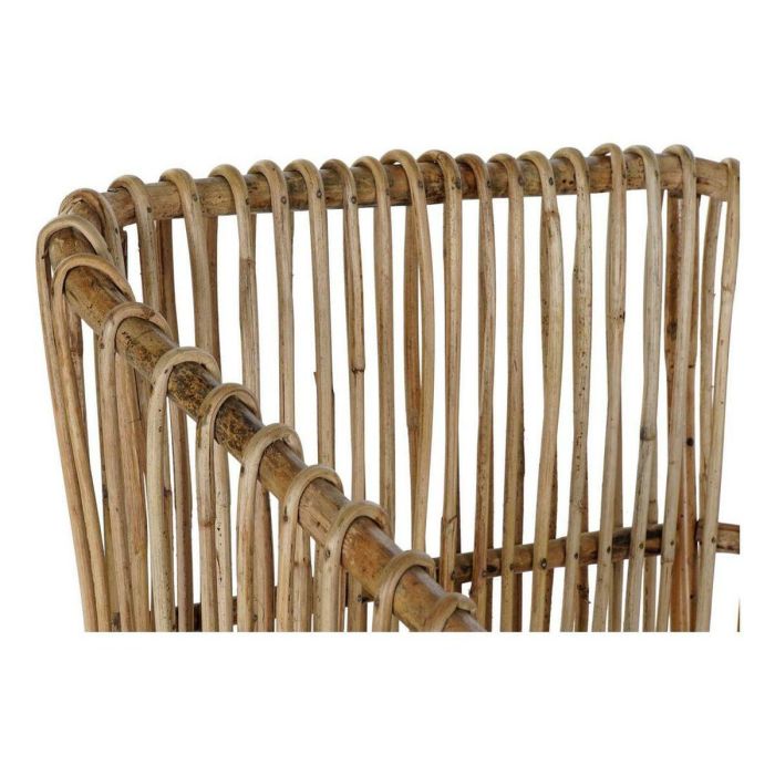 DKD Home Decor Sillón Balinés de Ratán Natural, Largo 52 cm, Alto 82 cm, Ancho 56 cm, Altura Asiento 42 cm 4 DKD Home Decor Sillón Balinés de Ratán Natural, Largo 52 cm, Alto 82 cm, Ancho 56 cm, Altura Asiento 42 cm 4