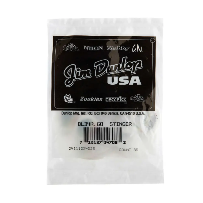 Dunlop Pack 36 Púas Graphic Artist Dirty Donny II Aguijón 1.00 Mm 3