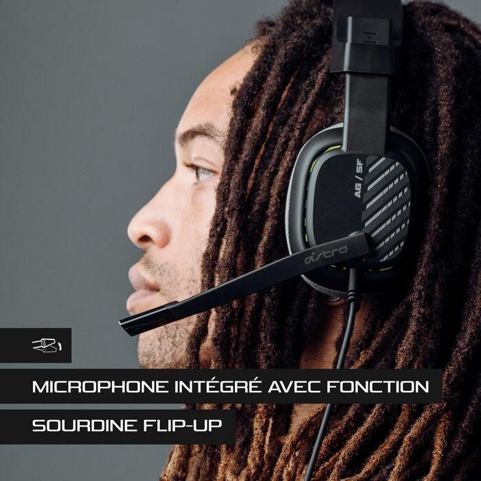 Auriculares con Micrófono Gaming Logitech A10 Negro 7 Auriculares con Micrófono Gaming Logitech A10 Negro 7