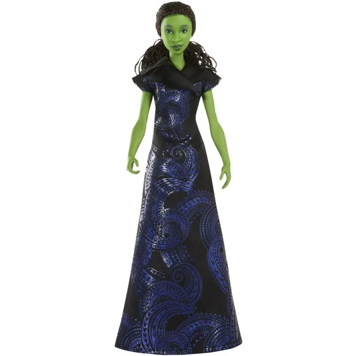Mattel Muñeca Elphaba Thropp Musical JFM09 Wicked Cantarina Vestido Verde Piel Verde 1 Mattel Muñeca Elphaba Thropp Musical JFM09 Wicked Cantarina Vestido Verde Piel Verde 1