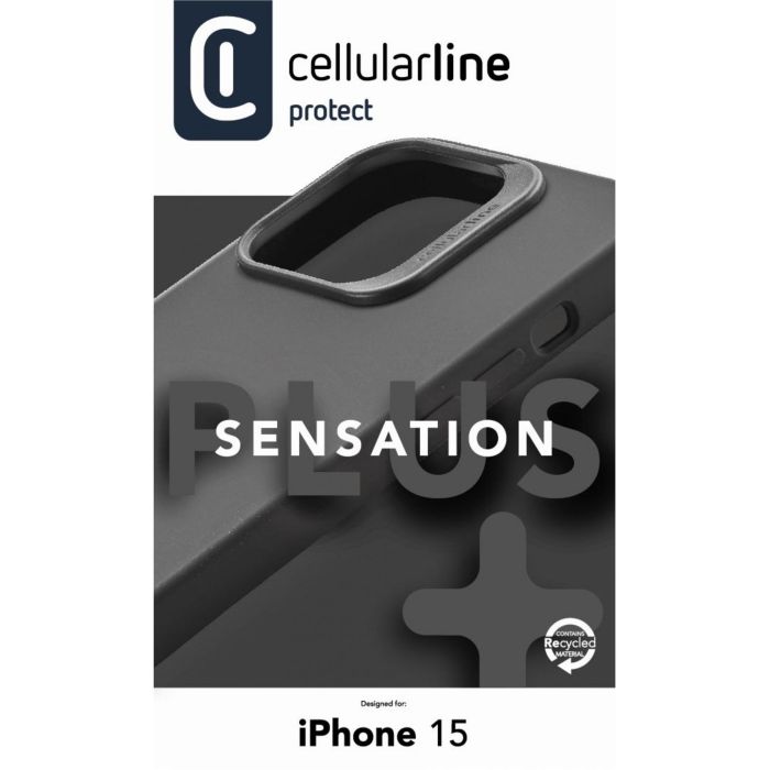 Cellularline Sensation Case iPhone 15 Black 1