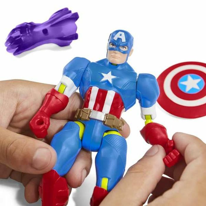 Figura avengers mixmashers con 16 puntos de conexion 12 cm. - modelos surtidos 22 Figura avengers mixmashers con 16 puntos de conexion 12 cm. - modelos surtidos 22