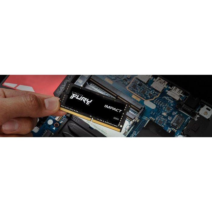 Kingston FURY Impact KF432S20IB/16 Módulo de Memoria RAM 16GB DDR4 3200MHz CL20 1.2V 260-Pin SODIMM para Portátil 15