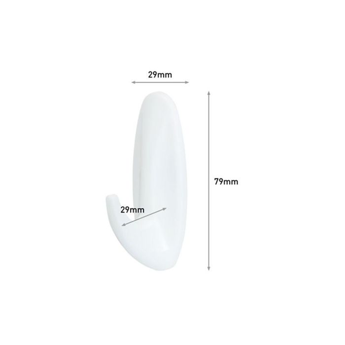 3M Command Blister 2 Ganchos Adhesivos Blanco Medianos Hasta 1,3kg 7100149663 3 3M Command Blister 2 Ganchos Adhesivos Blanco Medianos Hasta 1,3kg 7100149663 3