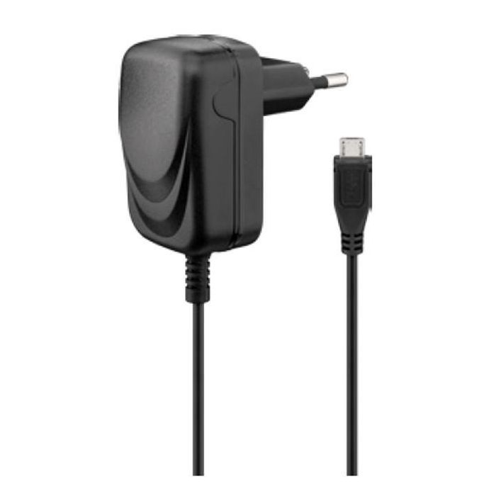 MicroConnect PETRAVEL10 Cargador de Viaje para la UE con MicroUSB, Salida 5V 1A, Entrada 100-240V AC, Compatible con Móviles y Tablets MicroConnect PETRAVEL10 Cargador de Viaje para la UE con MicroUSB, Salida 5V 1A, Entrada 100-240V AC, Compatible con Móviles y Tablets