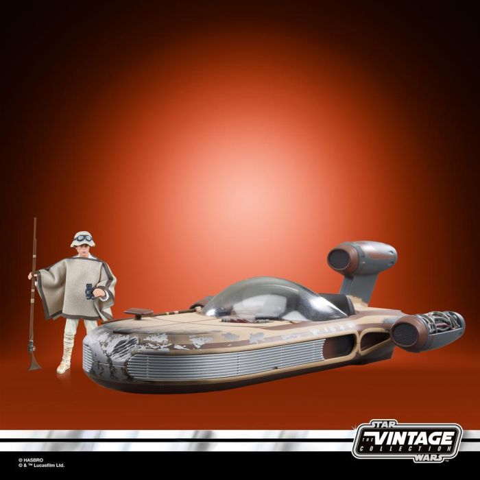 HASBRO Star Wars Figura Luke Skywalker 9.5cm + Landspeeder con Sable de Luz y 7 Accesorios 6 HASBRO Star Wars Figura Luke Skywalker 9.5cm + Landspeeder con Sable de Luz y 7 Accesorios 6