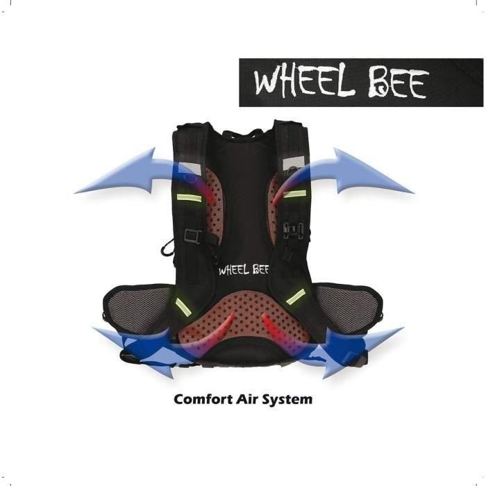 Schildkröt AUC1696510043734 Mochila para Bicicleta Wheel Bee Stelvio 2