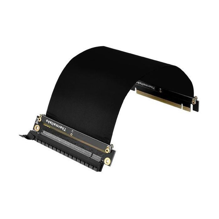 Thermaltake AC-053-CN1OTN-C1 Cable Extensor PCI Express 3.0 x16 Macho a Hembra 0.2m para Tarjeta de Video Negro 1