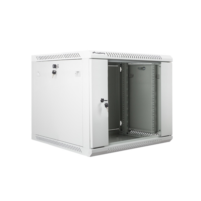 Lanberg WF01-6609-10S Armario Rack de Pared 9U Gris IP20, 60 kg Carga Máxima 2 Lanberg WF01-6609-10S Armario Rack de Pared 9U Gris IP20, 60 kg Carga Máxima 2