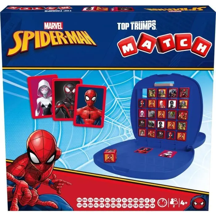Winning Moves WIN5036905060554 Match Juego de mesa Spider-Man 2025 3