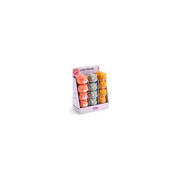 Miquelrius monedero animales cute 90x45x45mm silicona expositor 12 surtidos Miquelrius monedero animales cute 90x45x45mm silicona expositor 12 surtidos