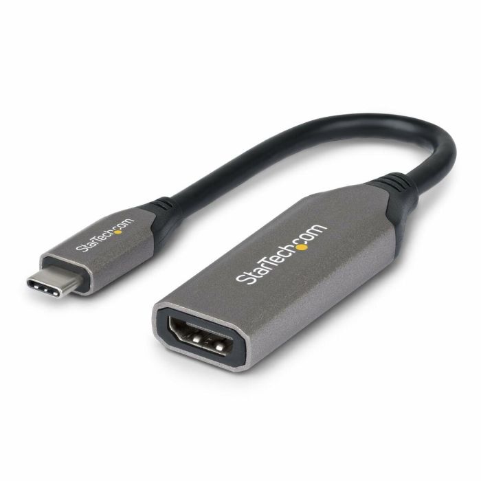 Cable USB Startech 112B-USBC-HDMI21 Gris 20 cm 6 Cable USB Startech 112B-USBC-HDMI21 Gris 20 cm 6