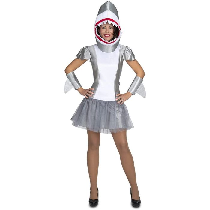 Disfraz tiburón chica talla s 3