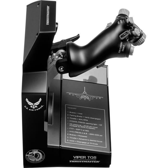 Thrustmaster VIPER TQS Negro USB Palanca de mando PC 3