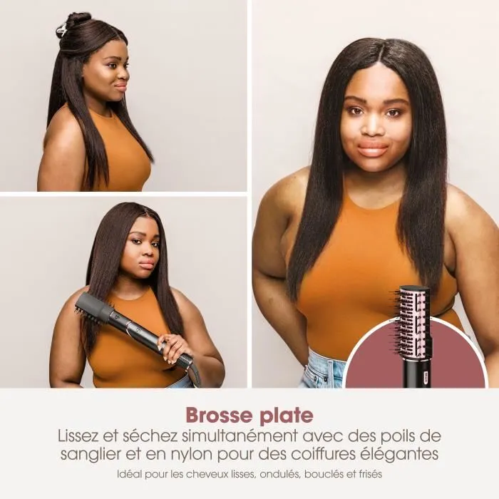 Shark Secador y Moldeador de Pelo 2 en 1 Flexstyle HD446EU con 5 Accesorios - Negro - 1400 W - Edición 2024 4