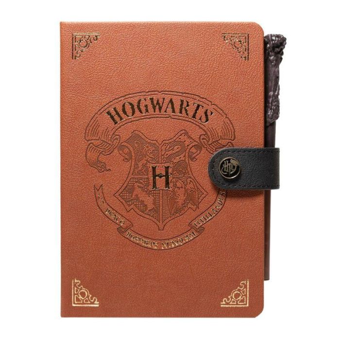 Cuaderno A5 premium + boligrafo varita Hogwarts Harry Potter 0 Cuaderno A5 premium + boligrafo varita Hogwarts Harry Potter 0