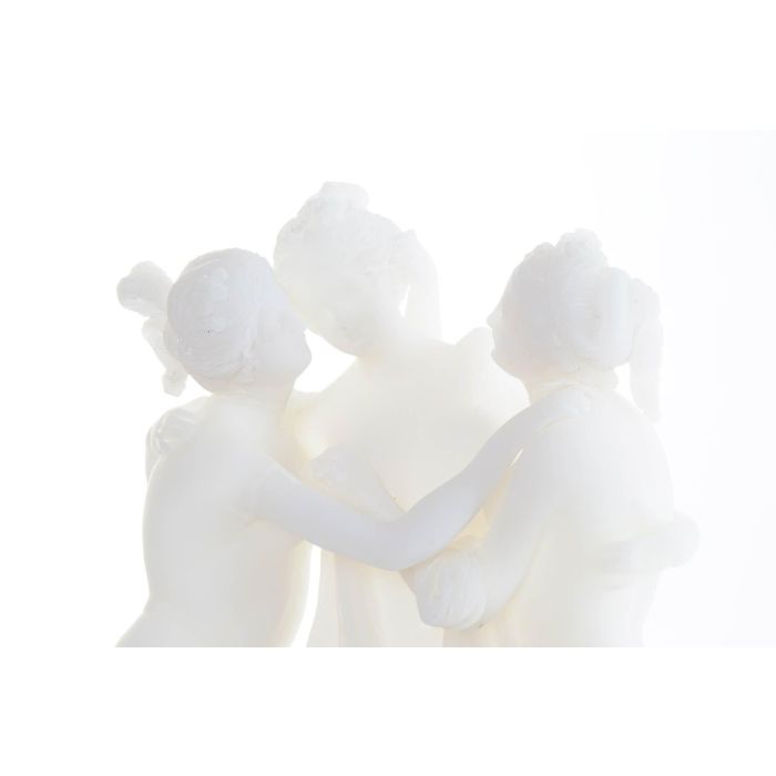 DKD Home Decor Figura Neoclásico Blanco Resina 11 x 40.5 x 25 cm 1