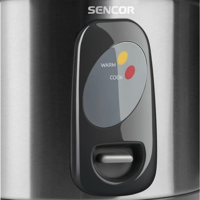 Olla arrocera - SENCOR - SRM 1000SS - 400 W - 1 L - Acero inoxidable 4