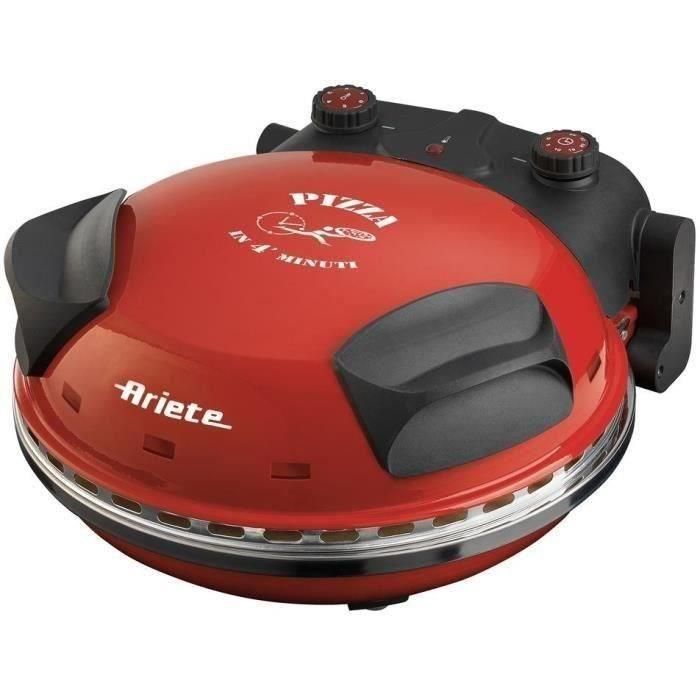 Ariete 909 Mini Horno para Pizza con Placa de Piedra Refractaria, 33 cm, 5 Niveles de Cocción, 400°C - Ideal para Pizza Fresca y Congelada 4 Ariete 909 Mini Horno para Pizza con Placa de Piedra Refractaria, 33 cm, 5 Niveles de Cocción, 400°C - Ideal para Pizza Fresca y Congelada 4
