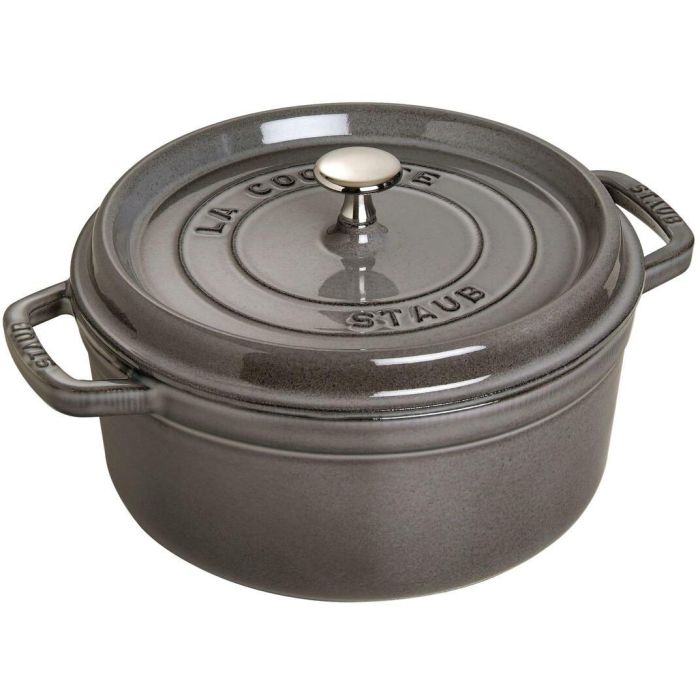 Staub La Cocotte 26cm rund Graphit-grau. Gusseisen 0 Staub La Cocotte 26cm rund Graphit-grau. Gusseisen 0