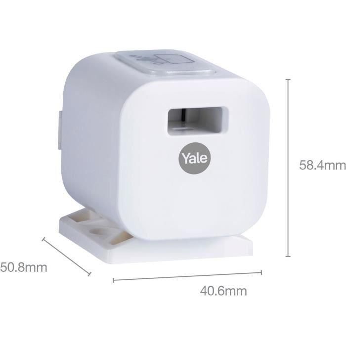 Cerradura Yale Blanco Plástico 2 Cerradura Yale Blanco Plástico 2