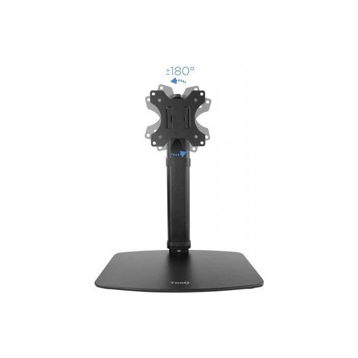 TooQ DB1127TN-B Soporte de Sobremesa para Monitor 17-27" hasta 6kg VESA 75x75 100x100 Giratorio Inclinable Ajuste Altura Negro 2 TooQ DB1127TN-B Soporte de Sobremesa para Monitor 17-27" hasta 6kg VESA 75x75 100x100 Giratorio Inclinable Ajuste Altura Negro 2