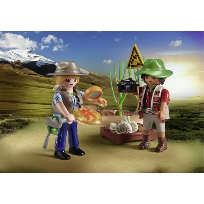 Playmobil Excavación Paleontológica Promo Packs 71805 Juguete para Niños +4 Años
