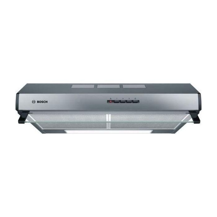Bosch DUL63CC50 Campana Extractora Mural 60 cm Acero Inoxidable 350 m³/h 72 dB 3 Velocidades Evacuación y Recirculación LED Bosch DUL63CC50 Campana Extractora Mural 60 cm Acero Inoxidable 350 m³/h 72 dB 3 Velocidades Evacuación y Recirculación LED