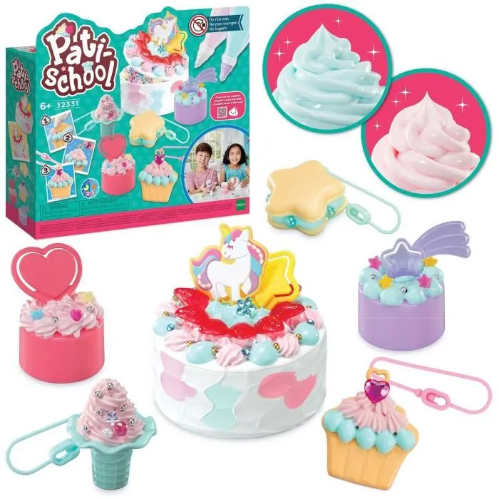 Pati-School 32331 Kit Iniciación Fiesta De Creaciones para Decorar Muffins, Tartas y Macarons 3