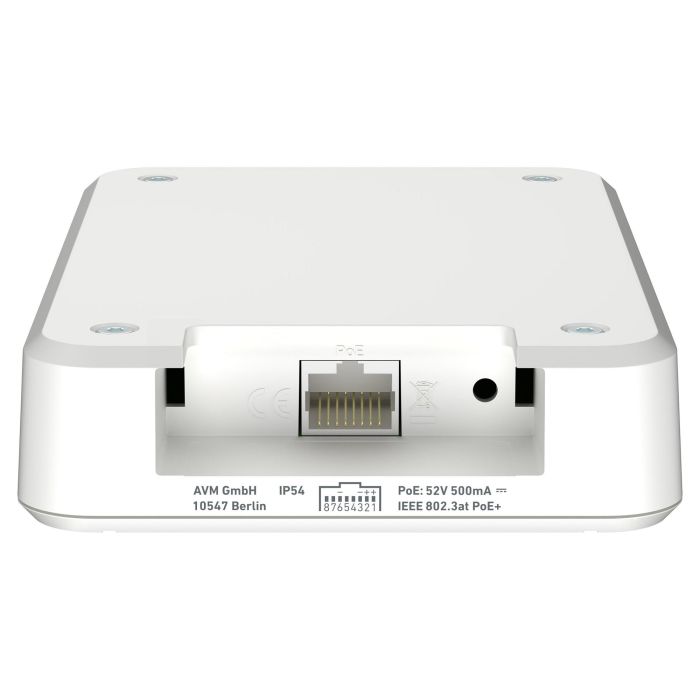 AVM FRITZ REPEATER 1610 OUTDOOR Repetidor de Red Wifi 6 3000 Mbit/s Ethernet Blanco Ethernet Gigabit Ethernet PoE+ IP54 2