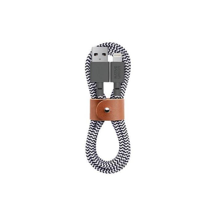 Native Union Belt Cable KV-C Lightning. Zebra. 3M Native Union Belt Cable KV-C Lightning. Zebra. 3M