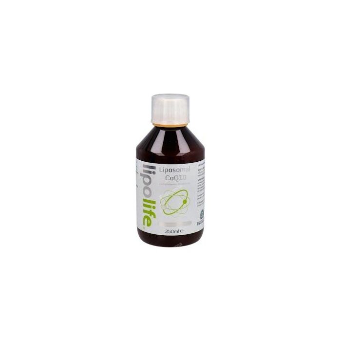 Lipolife Coenzima Q10 Liposomal 250ml - Complemento alimenticio vegano de alta absorción