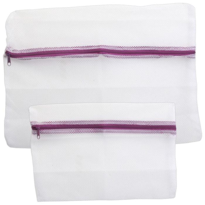 Je cherche une Idee Juego De 2 Protectores Lavado Ma Petite Buand Lila Fucsia Azul 38x30 cm 28x21 cm 1