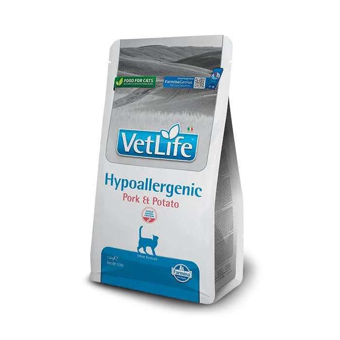 Farmina Vet Life Cat Hipoalergénico Cerdo Adulto 400 gr Farmina Vet Life Cat Hipoalergénico Cerdo Adulto 400 gr