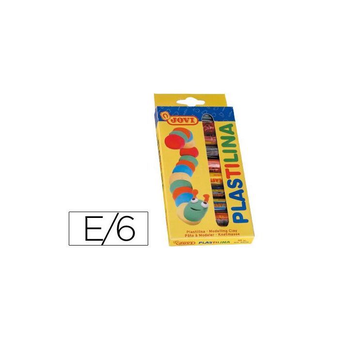 Jovi Plastilina Estuche 10 Barras 15 gr Colores Surtidos