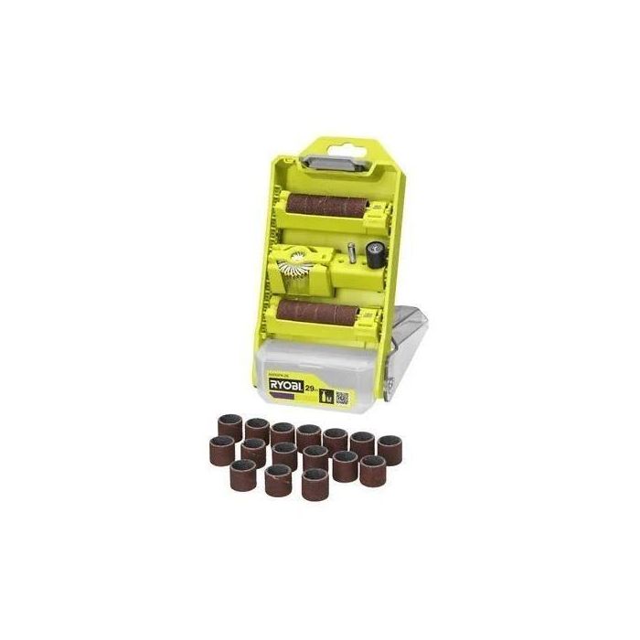 Juego de caja RYOBI RARSPK-29 - 29 piezas para lijar y pulir 3