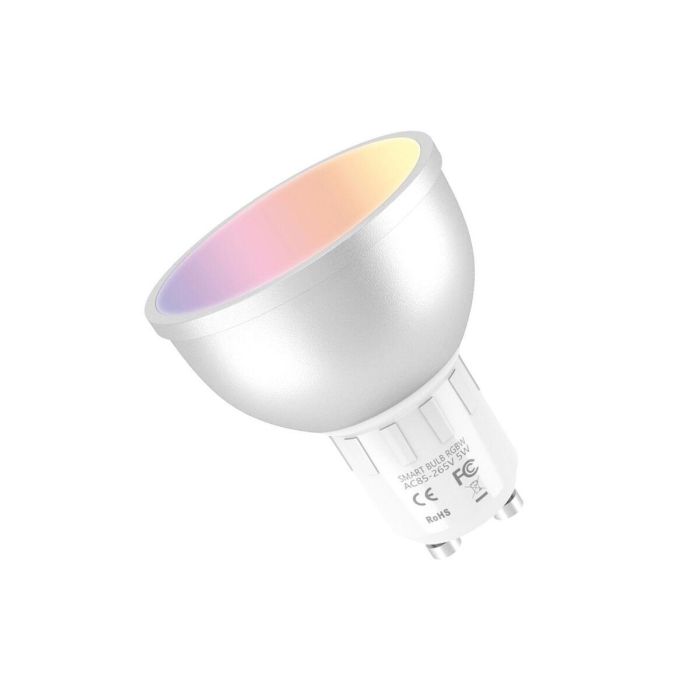muvit iO bombilla inteligente GU10/5W/400lm RGB+Blancos D50 H56 (Tasa RAEE incluida) muvit iO bombilla inteligente GU10/5W/400lm RGB+Blancos D50 H56 (Tasa RAEE incluida)