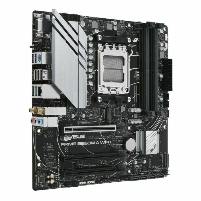 ASUS PRIME B650M-A WiFi II Placa base Micro ATX AMD B650 Ranura AM5 42 ASUS PRIME B650M-A WiFi II Placa base Micro ATX AMD B650 Ranura AM5 42
