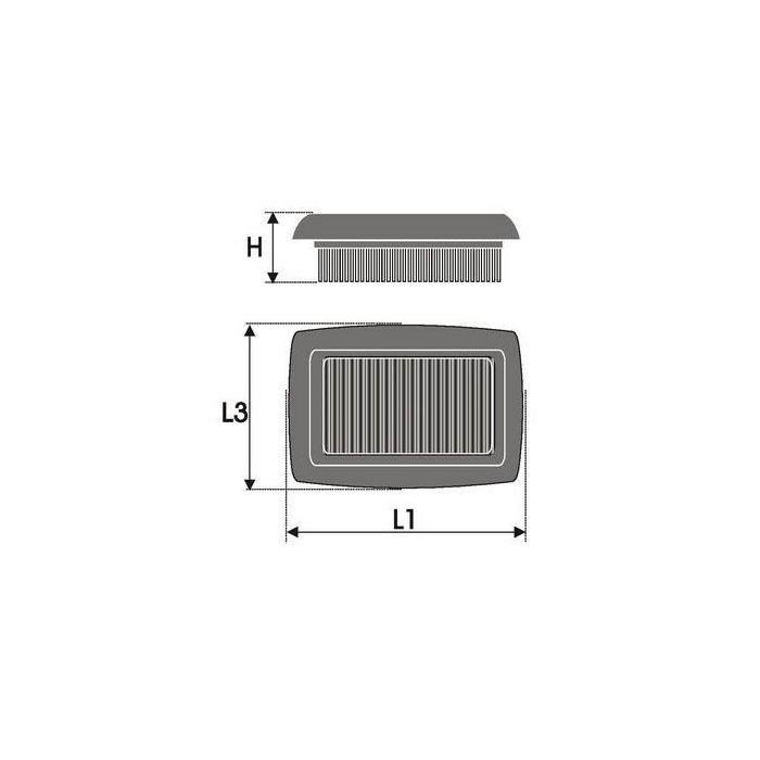 Green Filters Filtro Moto Green Ms0516 1 Green Filters Filtro Moto Green Ms0516 1