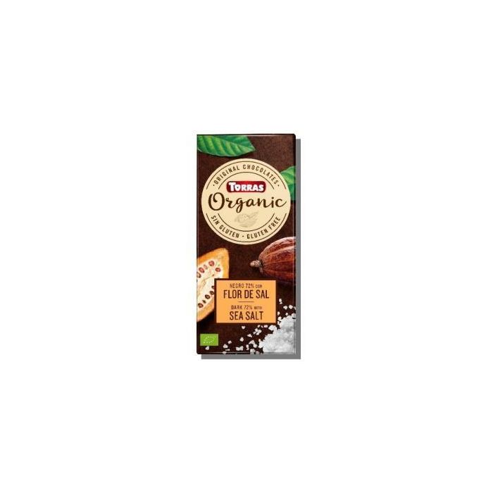 Chocolate Negro 70% Con Flor De Sal 100G Bio Sg