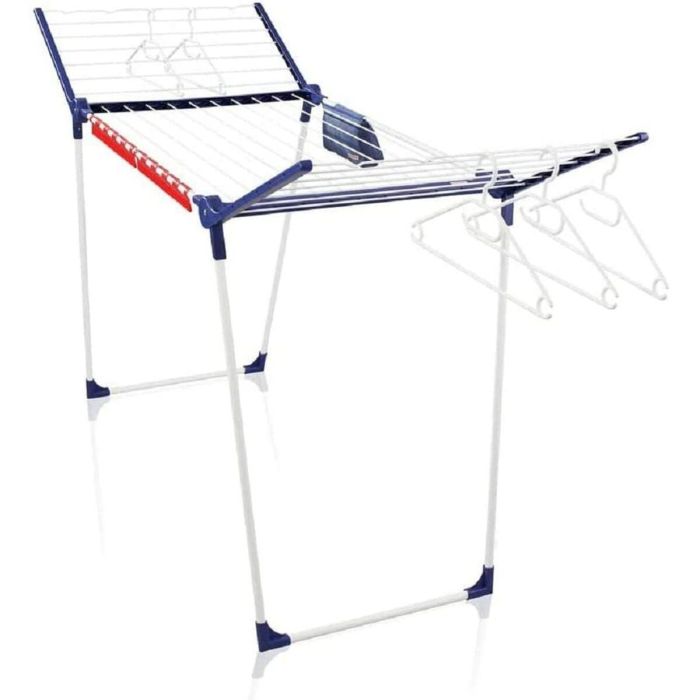 Leifheit PEGASUS 200 Tendedero de Ropa Confort - 20m Colgado, Alas 107cm, 2 Soportes Pequeños, 167x66x87cm 2