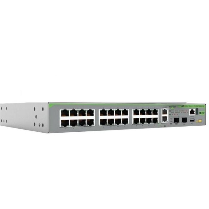 Allied Telesis ALLIEDL3 Switch Gestionable Capa 3 Apilable 24 Puertos 10/100/1000T, 2x 1/2.5/5/10G-T, 2x SFP+