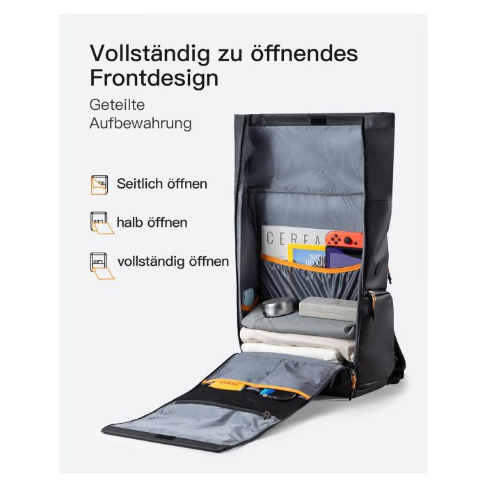 inateck Notebook-Rucksack 15,6" BP01009 black 22-26,8L 3 inateck Notebook-Rucksack 15,6" BP01009 black 22-26,8L 3