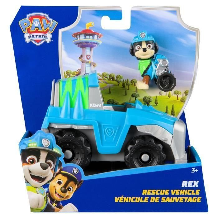VEHÍCULO MAESTRO GIRATORIO + FIGURA REX Patrulla Canina 5 VEHÍCULO MAESTRO GIRATORIO + FIGURA REX Patrulla Canina 5