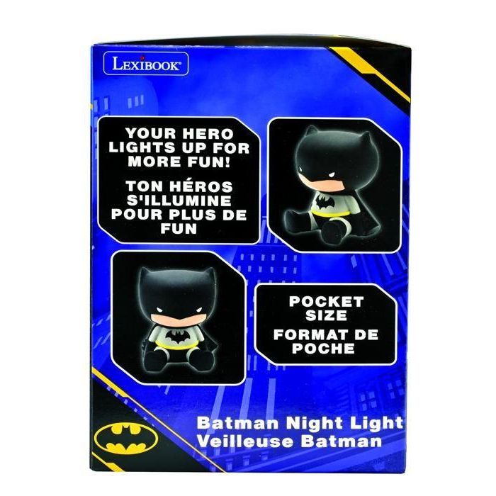 BATMAN - Lámpara de noche 3D - LEXIBOOK 5 BATMAN - Lámpara de noche 3D - LEXIBOOK 5