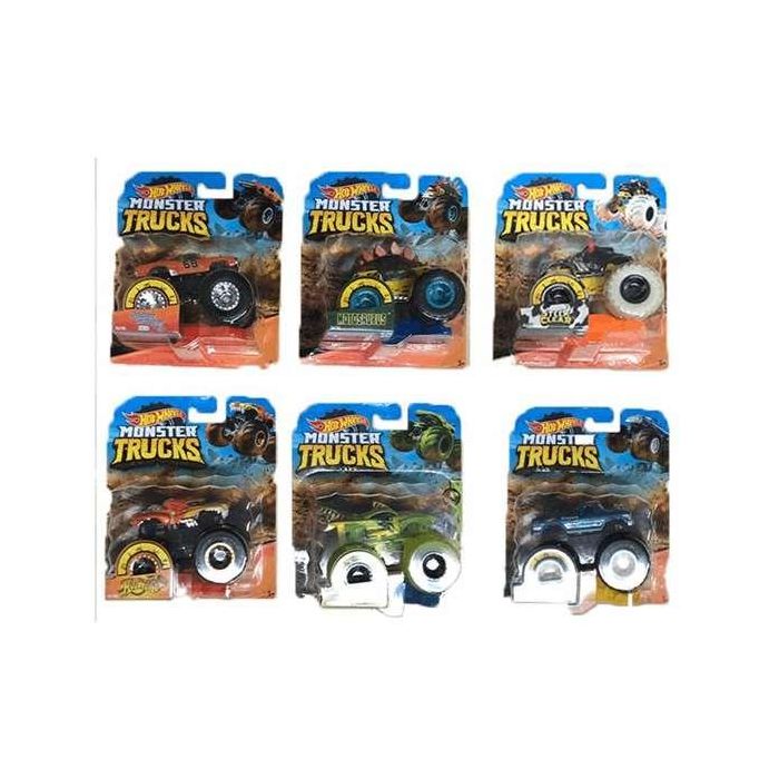 Mattel Coche Básico Monster Trucks Escala 1:64 - Modelos Surtidos