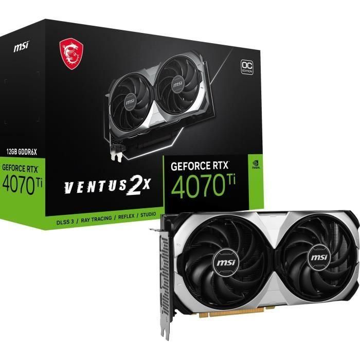 Tarjeta Gráfica MSI GeForce RTX 4070 Ti 12 GB GDDR6X 0 Tarjeta Gráfica MSI GeForce RTX 4070 Ti 12 GB GDDR6X 0