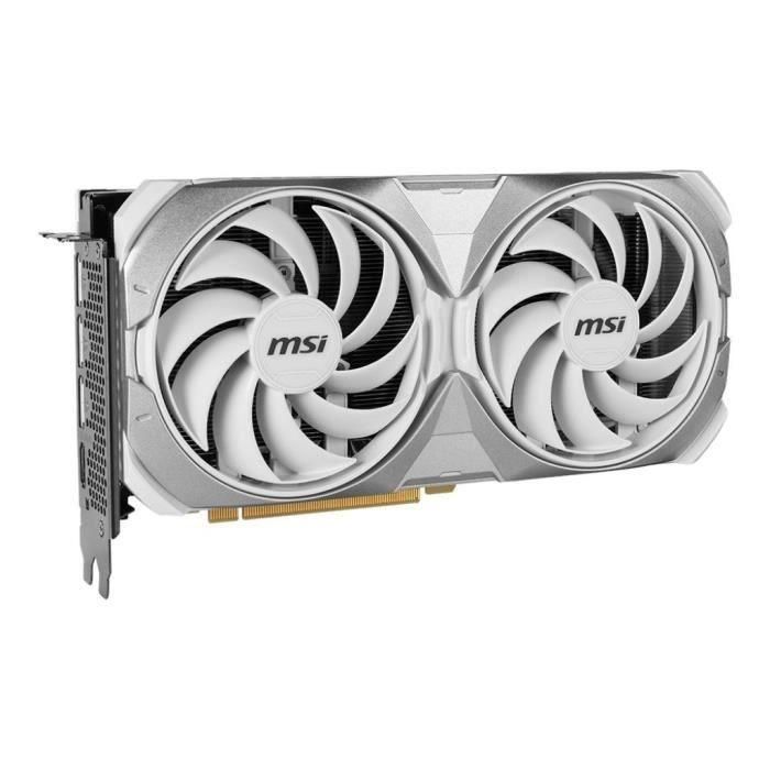 MSI - Tarjeta gráfica - NVIDIA GeForce RTX 4070 Ti SUPER 16G VENTUS 2X BLANCO 3