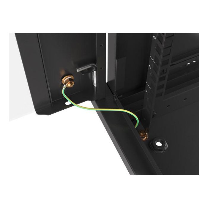 LANBERG WF01-6427-10B Armario Rack 27U Bastidor de Pared Negro 1